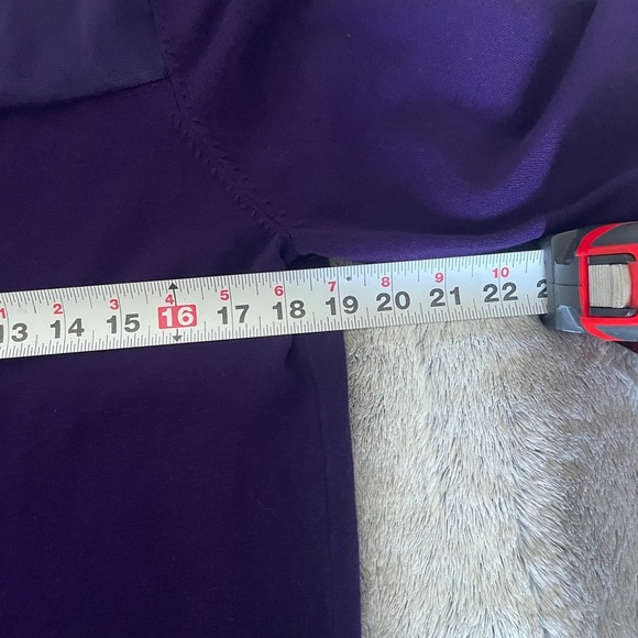 Cable & Gauge Purple Beaded Embellished Sweater Top XL - Picture 7 of 8